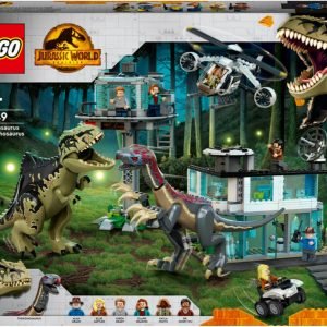 LEGO Jurassic World liganotosaurus & Therizinosaurus aanval - 76949