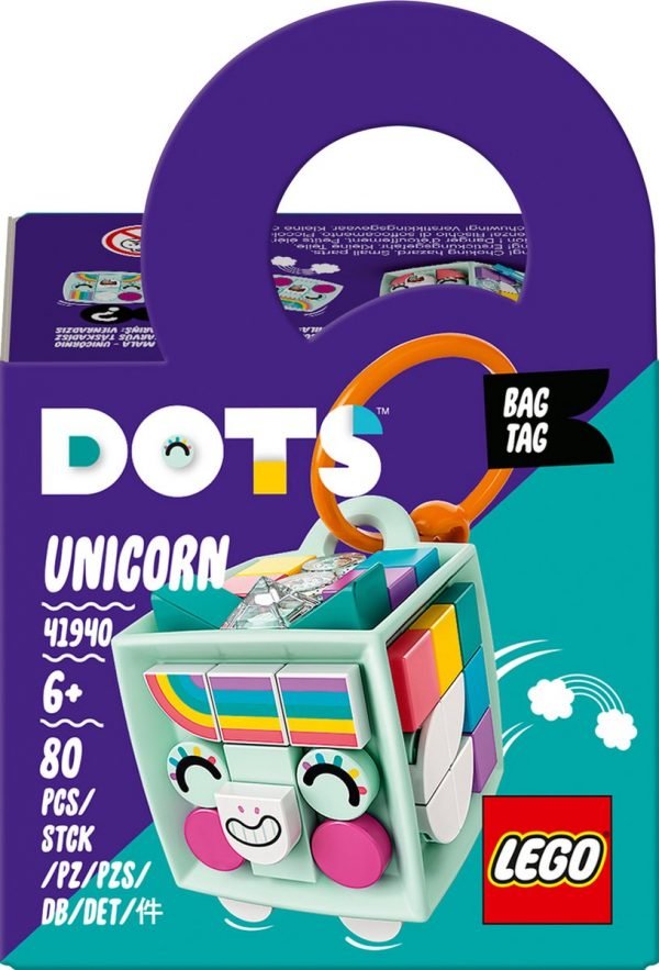 LEGO DOTS Tassenhanger Eenhoorn - 41940