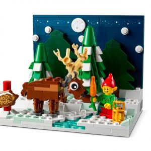 LEGO 40484  De voortuin van de kerstman