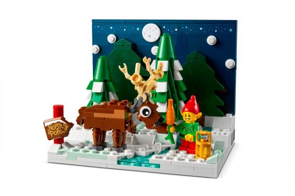 LEGO 40484  De voortuin van de kerstman