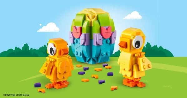 LEGO 40527 Paasset kuikentjes met paasei