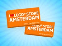 Lego Tegel I Love Lego Store Amsterdam