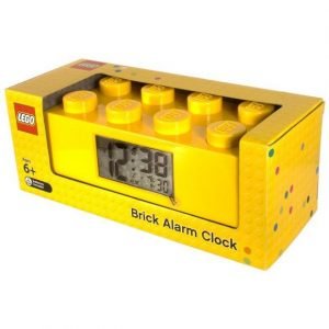 LEGO - Kids Brick Clock - Yellow (9002144)