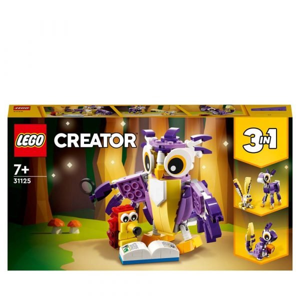 LEGO Creator 3in1 - Fantasy Forest Creatures 31125