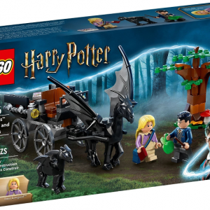 lego harry potter Zweinstein Rijtuig en Thestralissen 76400