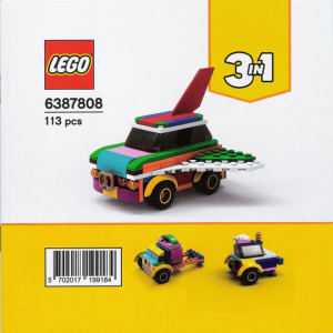 Lego Rebuildable Flying Car 6387808