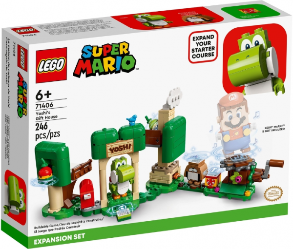 Lego Super Mario Uitbreidingsset: Yoshi’s cadeauhuisje 71406