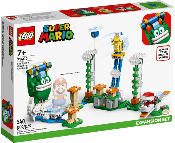 Lego Super Mario Uitbreidingsset: Reuzen-Spikes wolkentop uitdaging 71409