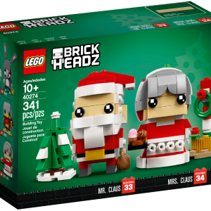 Lego kerstman en kerstvrouw  40274