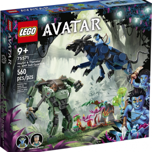 Lego avatar Neytiri & Thanator vs. AMP Suit Quaritch 75571