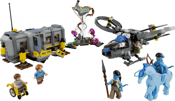 Lego avatar Zwevende bergen: Site 26 & RDA Samson  75573 - Afbeelding 2