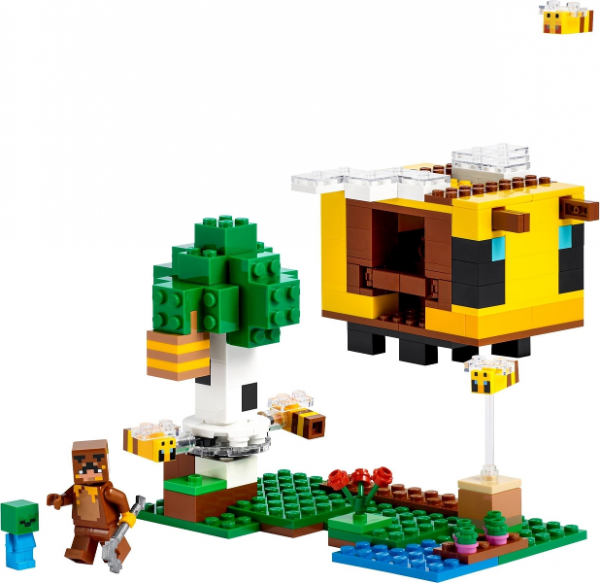 Lego minecraft Het Bijenhuisje 21241 - Afbeelding 2