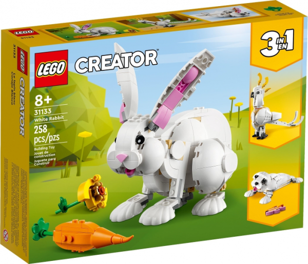 Lego Wit konijn 31133