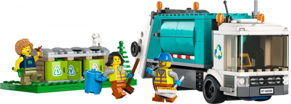 Lego Recycle vrachtwagen  60386 - Afbeelding 2