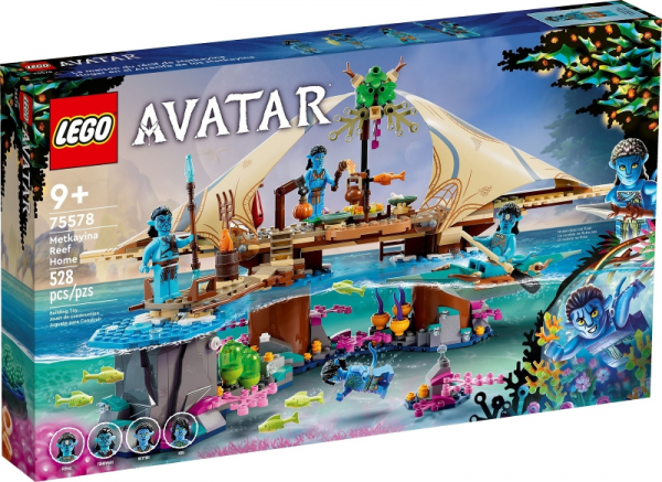 Lego avatar Huis in Metkayina rif  75578