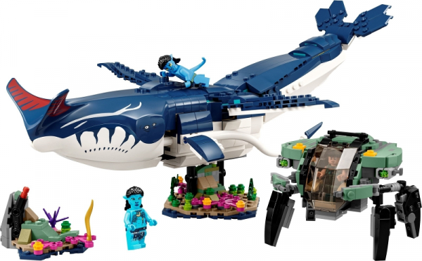 Lego avatar Payakan the Tulkun & Crab Suit   75579 - Afbeelding 2
