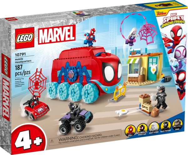 Lego Het mobiele hoofdkwartier van Team Spidey  10791