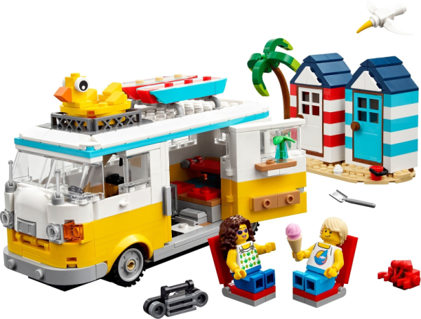 Lego Creator Strandkampeerbus  31138 - Afbeelding 2