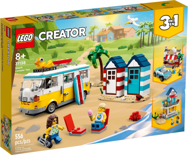 Lego Creator Strandkampeerbus  31138