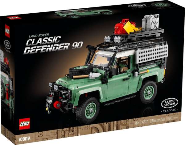 Lego Land Rover - Classic Defender 90 10317 - Afbeelding 2