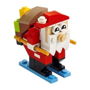 Lego Polybag kerstman op sleeën 30580