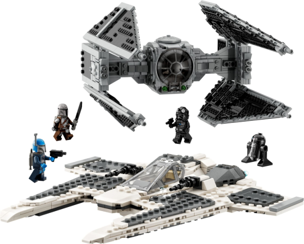 Lego Star Wars Mandalorian Fang Fighter vs. TIE Interceptor™  75348 - Afbeelding 2
