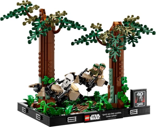 Lego Star Wars Endor™ speederachtervolging diorama 75353 - Afbeelding 2