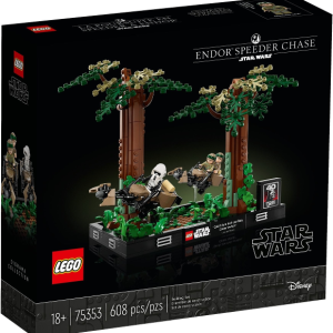 Lego Star Wars Endor™ speederachtervolging diorama 75353