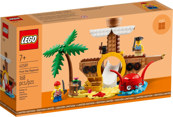 Lego Piratenschip speeltuin 40589