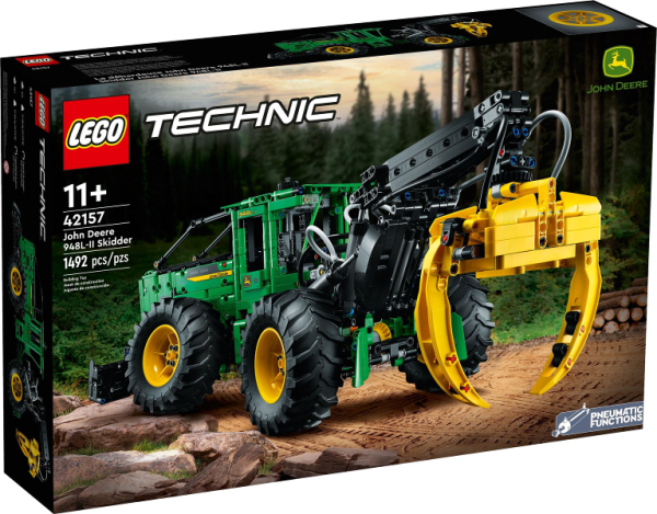 Lego Technic John Deere 948L-II houttransportmachine   42157