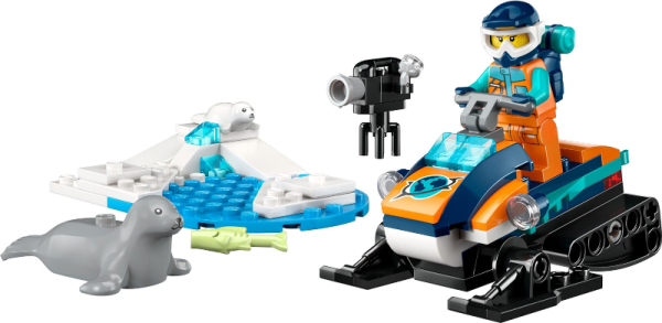 Lego City  Arctic Explorer Snowmobile 60376 - Afbeelding 2