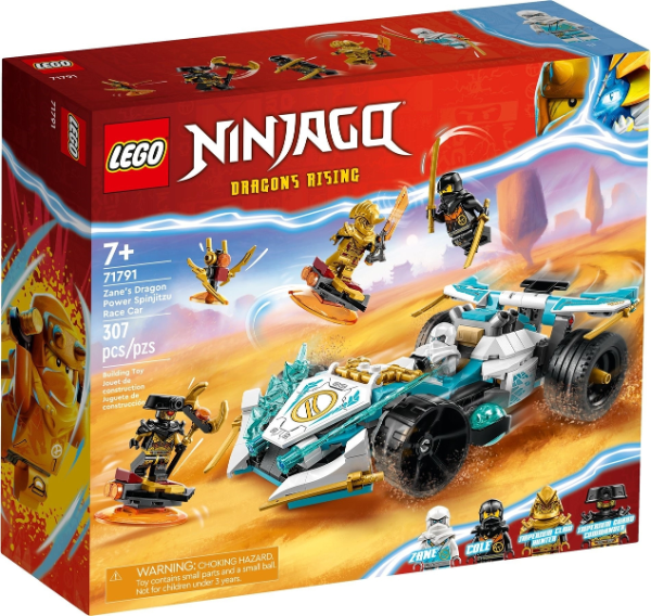Lego Ninjago Zane’s drakenkracht Spinjitzu racewagen   71791