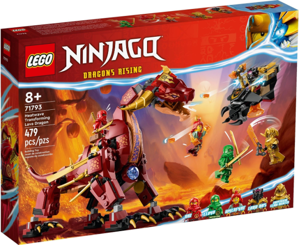 Lego Ninjago Heatwave transformerende lavadraak  71793