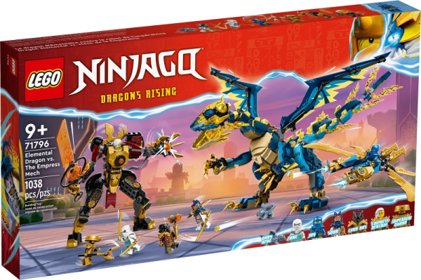 Lego Ninjago  Elementdraak vs. de mecha van de keizerin  71796