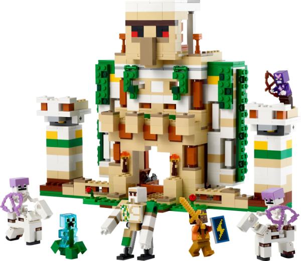 Lego Minecraft Het ijzergolemfort 21250 - Afbeelding 2
