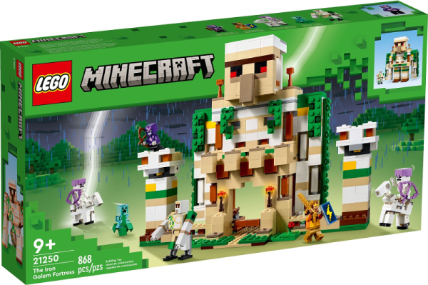 Lego Minecraft Het ijzergolemfort 21250