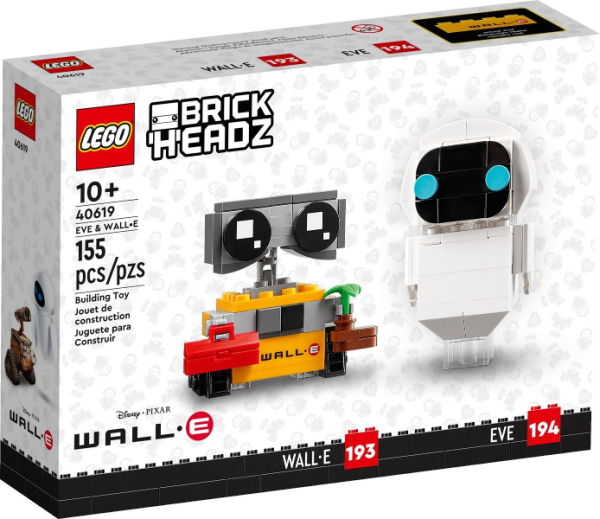 Lego Brick Heatz EVE & WALL•E  40619