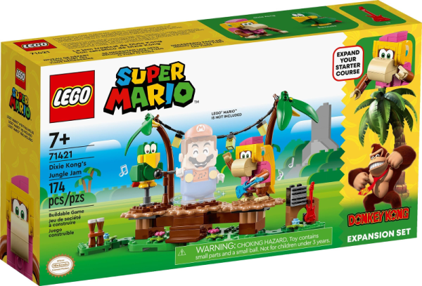 Lego Super Mario Uitbreidingsset: Dixie Kongs Jungleshow   71421