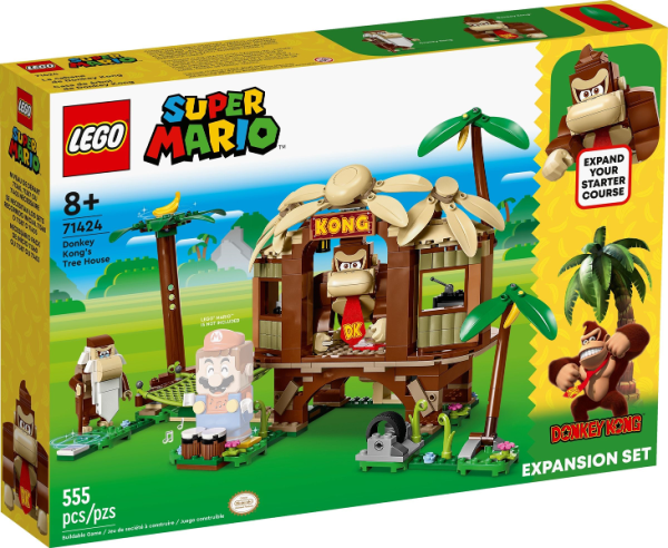 Lego Super Mario Uitbreidingsset: Donkey Kongs boomhut  71424