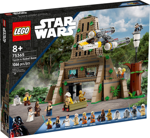 Lego Star Wars Rebellenbasis op Yavin 4   75365