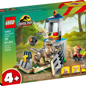 Lego Jurassic Park Velociraptor ontsnapping   76957