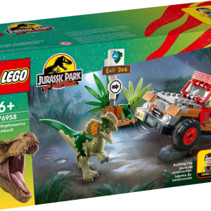 Lego Jurassic Park  Dilophosaurus hinderlaag​  76958