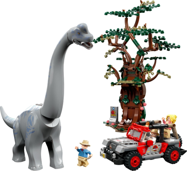 Lego Jurassic Park Brachiosaurus ontdekking  76960 - Afbeelding 2