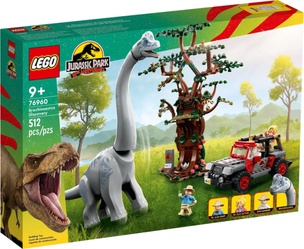 Lego Jurassic Park Brachiosaurus ontdekking  76960