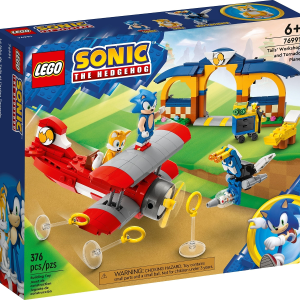 Lego Sonic the Hegdehog Tails' werkplaats en Tornado vliegtuig  76991