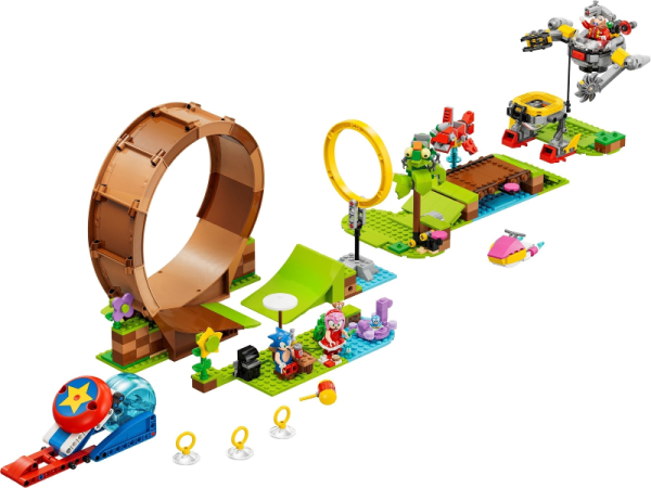 Lego Sonic the Hegdehog Sonics Green Hill Zone loopinguitdaging  76994 - Afbeelding 2