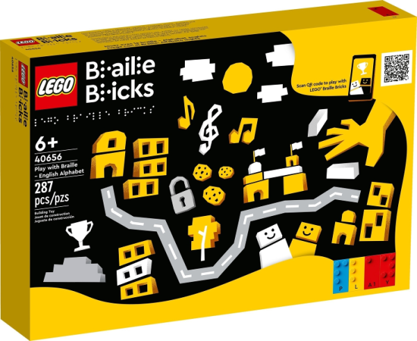 Lego Play with Braille - English Alphabet   40656