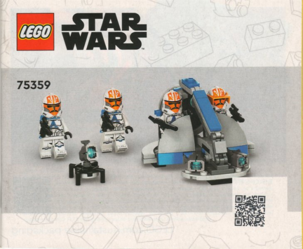 LEGO Star Wars 332nd Ahsoka's Clone Trooper™ Battle Pack 75359 - Afbeelding 3