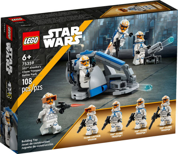 LEGO Star Wars 332nd Ahsoka's Clone Trooper™ Battle Pack 75359