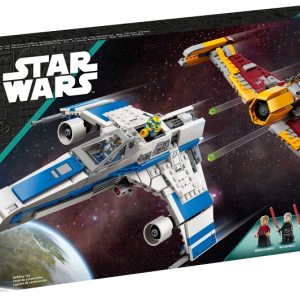 LEGO Star Wars New Republic E-Wing vs. Shin Hati's Starfighter 75364